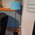 Staanlamp, Huis en Inrichting, Lampen | Lampenkappen, Blauw, Zo goed als nieuw, Ophalen