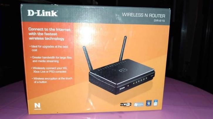 D-LINK WiFi-MODEMROUTER, Computers en Software, Routers en Modems, Gebruikt, Router met modem, Ophalen
