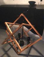 Beau lustre noir et bois, Enlèvement, Comme neuf