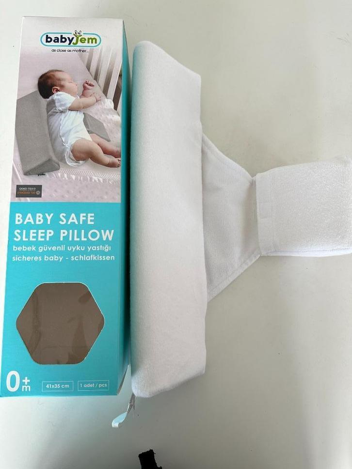Baby safe sleep pillow / babyjem zijslaap Kussen (nieuw), Kinderen en Baby's, Kinderkamer | Beddengoed, Nieuw, Kussen, Wit, Jongetje of Meisje