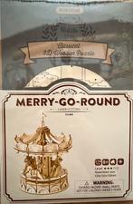 Rolife houten 3D puzzel – merry go round – DIY model – nieuw, Ophalen, Nieuw