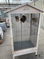 Vogelkooi op wielen, Ophalen, Gebruikt, Vogelkooi