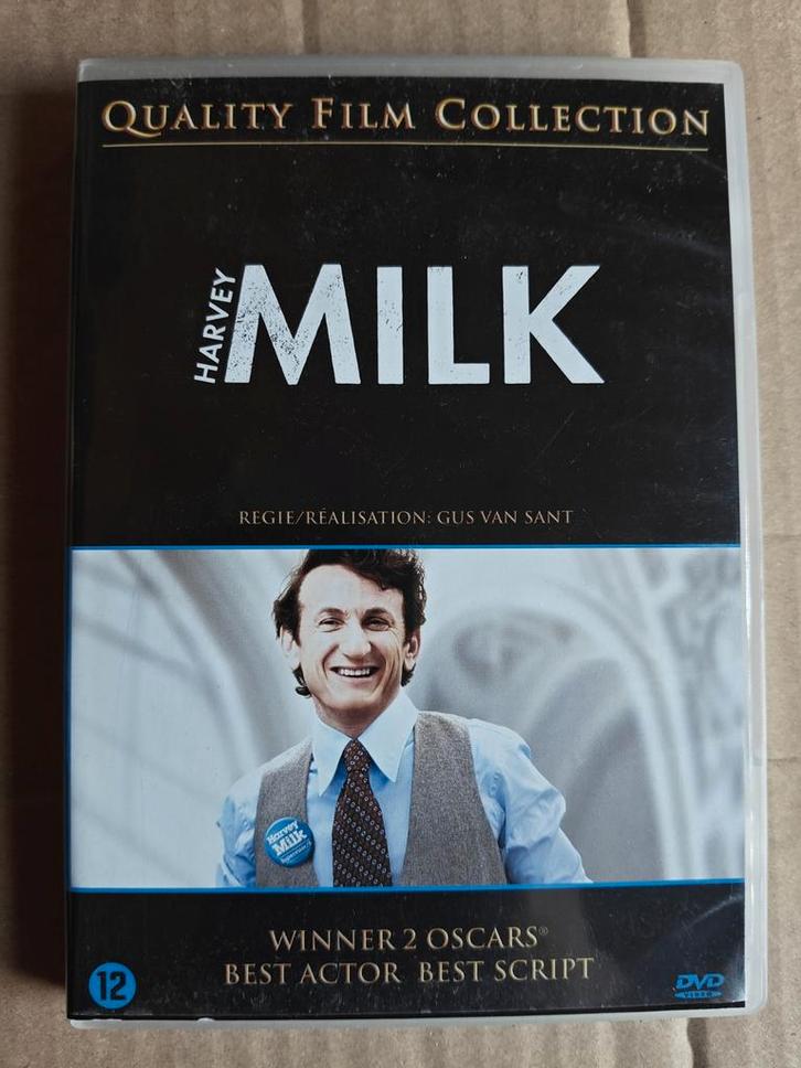 Harvey Milk - Gus Van Sant (Quality Film Collection), Cd's en Dvd's, Dvd's | Drama, Zo goed als nieuw, Drama, Vanaf 12 jaar, Ophalen of Verzenden