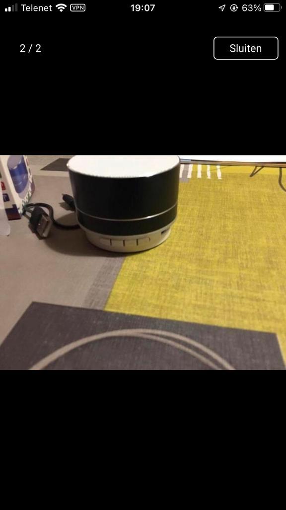 Nouvelle enceinte Bluetooth A10, TV, Hi-fi & Vidéo, Enceintes, Neuf, Enlèvement ou Envoi