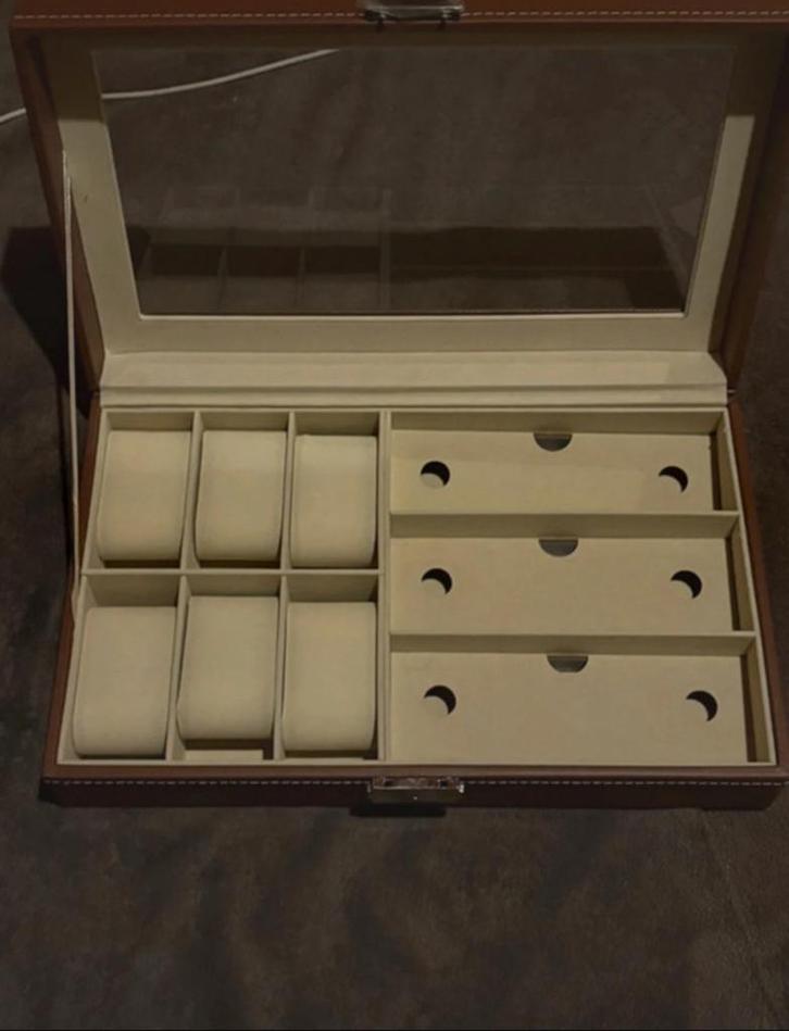 Boite de rangement, Handtassen en Accessoires, Beautycases, Zo goed als nieuw, Ophalen of Verzenden