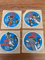 4 vintage TOM & JERRY OLA-stickers, Verzamelen