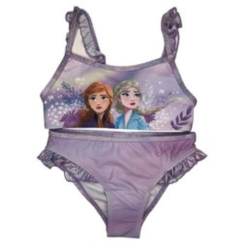 Disney Frozen Bikini B - Lila - Maat 104 - 128, Kinderen en Baby's, Kinderkleding | Kinder-zwemkleding, Nieuw, Bikiniset, Maat 104