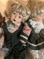 Tweeling porseleinen poppen, Verzamelen, Ophalen, Gebruikt