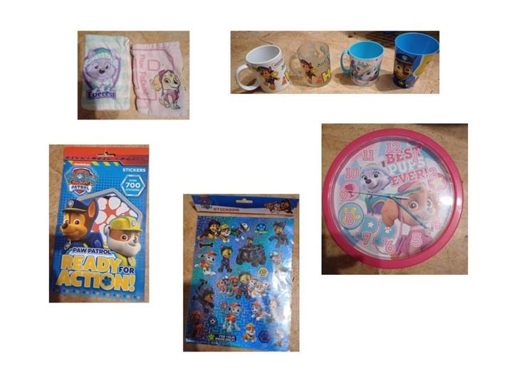 Paw Patrol pakket, Kinderen en Baby's, Speelgoed | Actiefiguren, Zo goed als nieuw, Ophalen