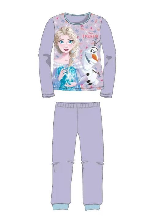 Disney Frozen Pyjama Lila - Maat 98 - 104 - 110 - 128, Kinderen en Baby's, Kinderkleding | Maat 110, Nieuw, Meisje, Nacht- of Onderkleding