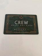 Tomorrowland crew multi day  card, Eén persoon, Meerdaags