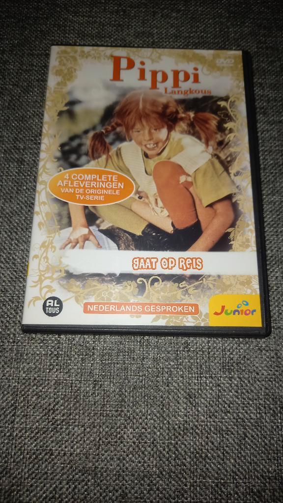 DVD Pippi Langkous, Cd's en Dvd's, Dvd's | Kinderen en Jeugd, Gebruikt, Ophalen of Verzenden