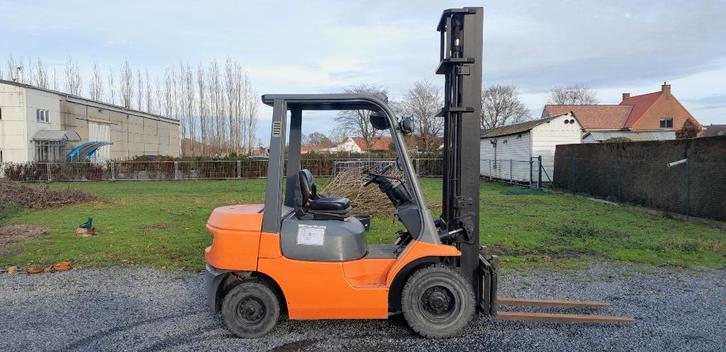 Toyota heftruck 2,5 ton diesel, Zakelijke goederen, Machines en Bouw | Heftrucks en Intern transport, Heftruck, Diesel, 2000 tot 3000 kg