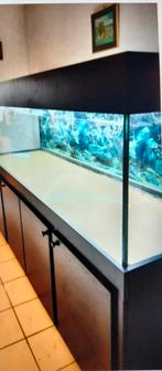 Aquarium met meubel, Dieren en Toebehoren, Ophalen, Zo goed als nieuw, Leeg aquarium