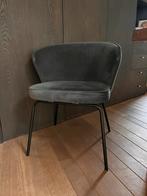 8 donkergroene fluwelen kuipstoelen te koop, Ophalen, Zo goed als nieuw