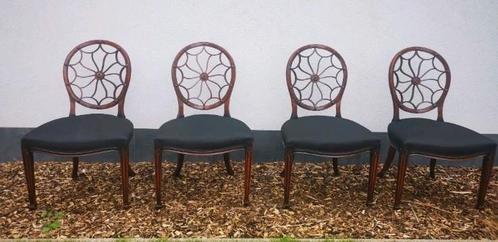 5 Heppelwhite spiderweb stoelen, Antiek en Kunst, Antiek | Meubels | Bedden, Ophalen