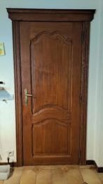 Eiken deuren, Doe-het-zelf en Bouw, Ophalen, 80 tot 100 cm, Binnendeur, Zo goed als nieuw