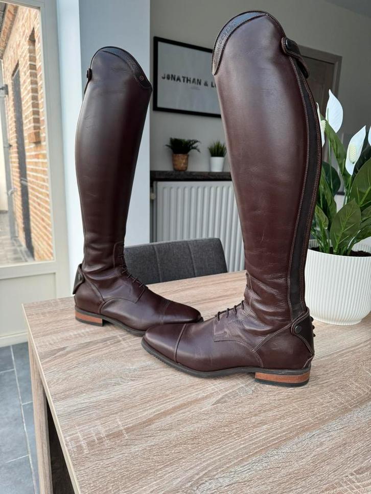 Deniro Tricolore Italo 02 Brown, Animaux & Accessoires, Vêtements d'équitation, Comme neuf, Femmes, Chaussures, Enlèvement ou Envoi