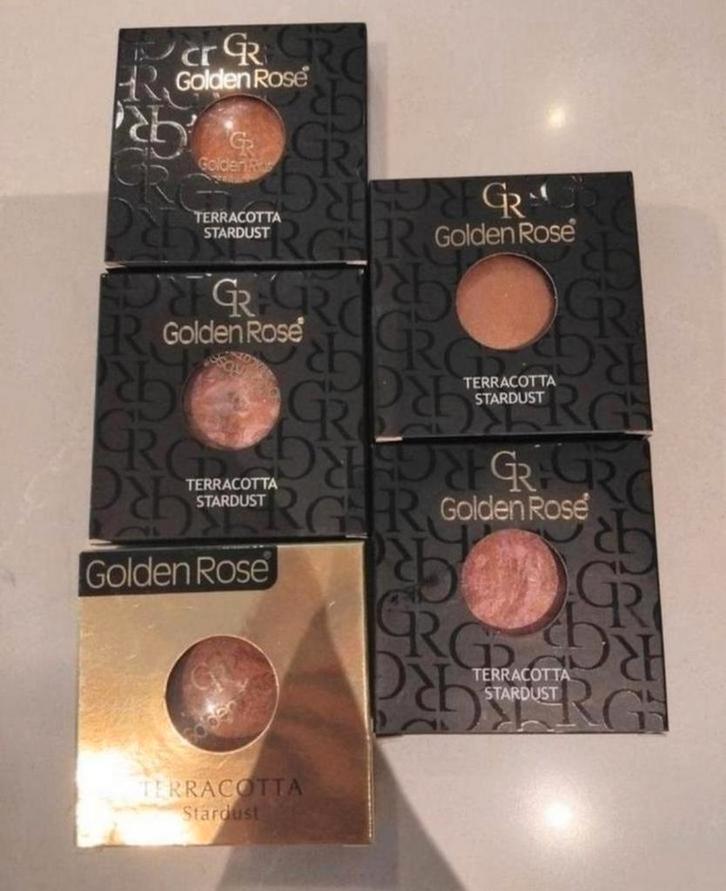 Golden Rose Terracotta stardust, Bijoux, Sacs & Beauté, Beauté | Cosmétiques & Maquillage, Maquillage, Enlèvement ou Envoi