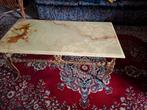 Zeer uniek onyx salontafel, Ophalen, Gebruikt