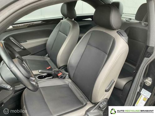 Interieur Volkswagen Beetle Leer Zwart Grijs Stoelverwarming, Auto-onderdelen, Interieur en Bekleding, Volkswagen, Gebruikt, Ophalen of Verzenden