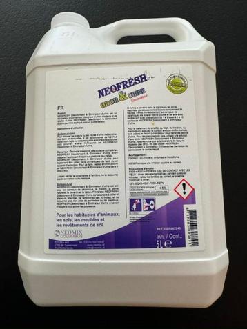 Neofresh, déstructeur d'odeurs et d'urine 5L
