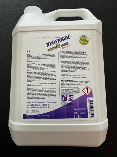 Neofresh, déstructeur d'odeurs et d'urine 5L, Maison & Meubles, Produits de nettoyage, Produit de nettoyage, Enlèvement
