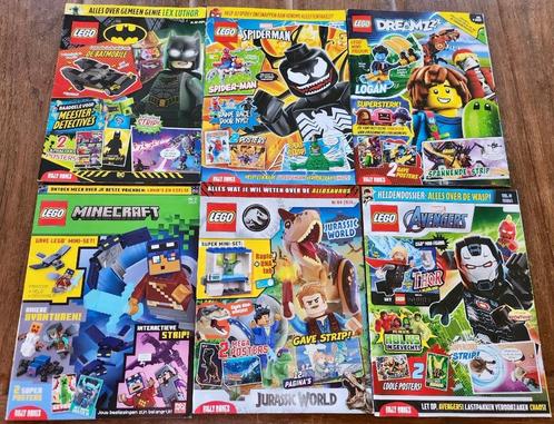Lego Tijdschriften Minecraft, Avengers, Batman, Spiderman ea, Kinderen en Baby's, Speelgoed | Duplo en Lego, Nieuw, Lego, Complete set