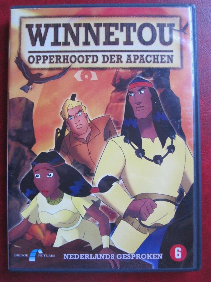 Winnetou - Opperhoofd der Apachen (2001), Cd's en Dvd's, Dvd's | Tekenfilms en Animatie, Zo goed als nieuw, Amerikaans, Tekenfilm