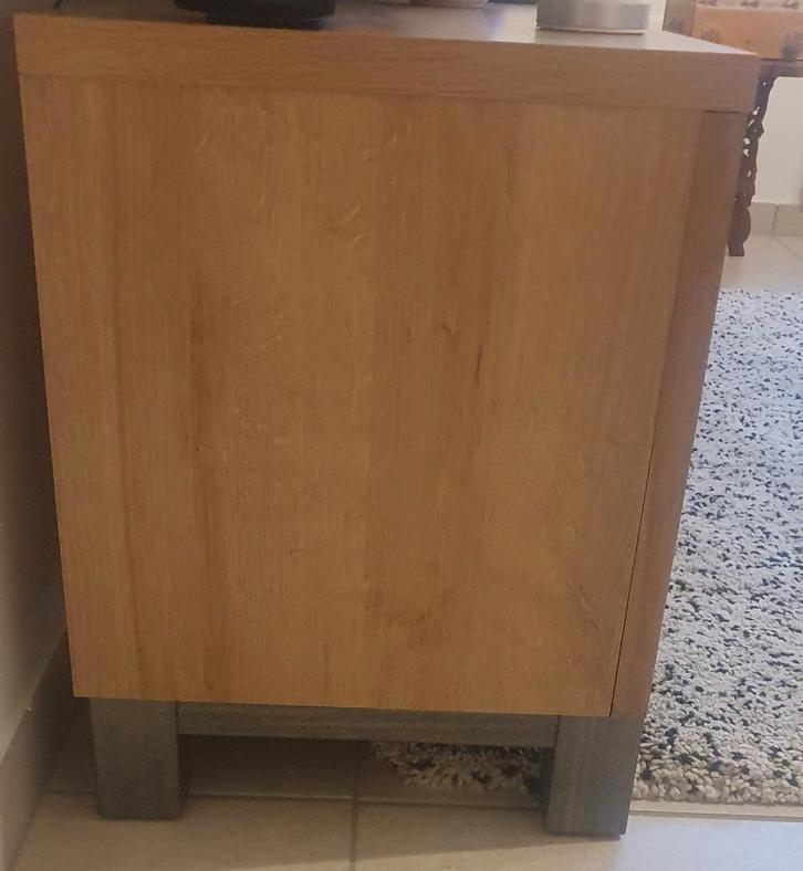 Long meuble télé., Maison & Meubles, Armoires | Armoires à chaussures, Enlèvement