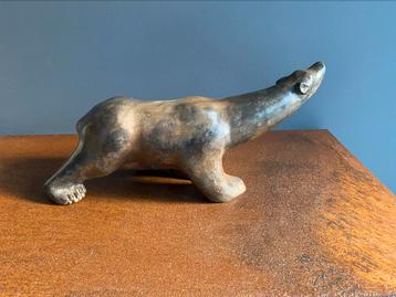 Ours art déco  longueur 50 cm hauteur 16 cm poids 4,800kg  beschikbaar voor biedingen
