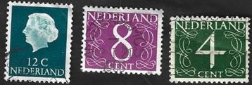 Set 3 Gouda postzegels Nederland 1962 beschikbaar voor biedingen