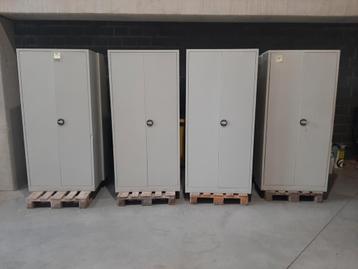 Metalen archiefkast / dossierkast, Huis en Inrichting, Kasten | Roldeurkasten en Archiefkasten, Ophalen, Gebruikt