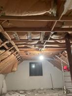 Isolatie materiaal - gratis afhalen, Gebruikt, 15 m² of meer, 8 tot 12 cm, Glaswol