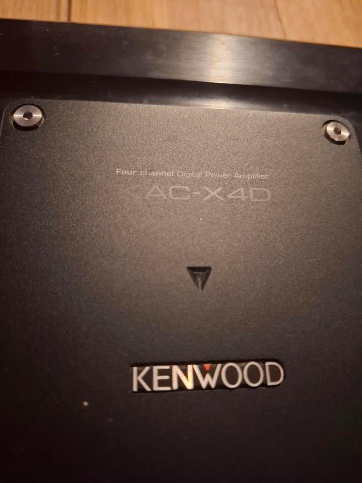 Versterker Kenwood KAC-X4D nog in zeer goede staat, Auto diversen, Autospeakers, Ophalen