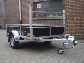Nieuwe enkelas aanhangwagen 2,1 x 1,34m, te 9300 Aalst beschikbaar voor biedingen