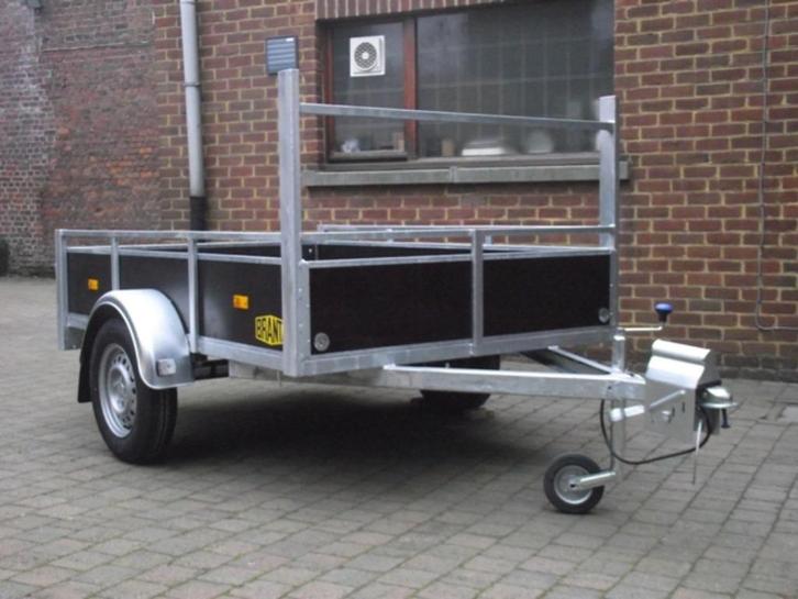 Nieuwe enkelas aanhangwagen 2,1 x 1,34m, te 9300 Aalst, Auto diversen, Overige Auto diversen, Ophalen
