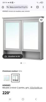 2 meubles de salle de bain HEMNES, Enlèvement ou Envoi, Comme neuf