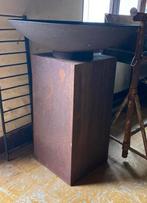 Cortenstalen vuurschaal+ voet, Tuin en Terras, Vuurschalen, Ophalen, Gebruikt