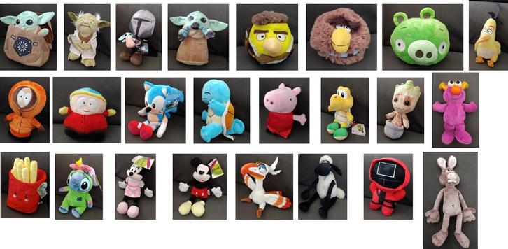 Verschillende Knuffels, Kinderen en Baby's, Speelgoed | Knuffels en Pluche, Nieuw, Ophalen