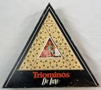 Triominos de Luxe Goliath met massieve stenen compleet spel, Hobby en Vrije tijd, Verzenden, Zo goed als nieuw