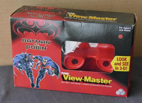 Nieuwe View-master Batman viewer, met 3 schijven, Antiek en Kunst, Antiek | Speelgoed, Ophalen of Verzenden