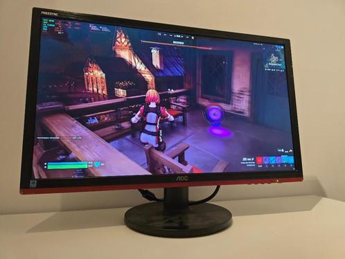 AOC Gaming Monitor 24" - 75 Hz - FHD - WLED - 1MS, Informatique & Logiciels, Moniteurs, Comme neuf, 61 à 100 Hz, DisplayPort, HDMI