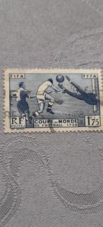 Postzegel 1938 - RF - Fifa  Coupe du monde Football., Timbres & Monnaies, Affranchi, Enlèvement ou Envoi, Sport