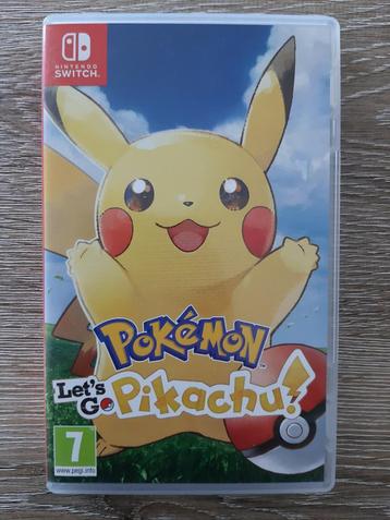 Nintendo switch pokemon - let's go Pikachu!