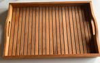 Dienblad teakhout, Huis en Inrichting, Ophalen, Nieuw, Rechthoekig, Hout
