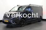 Renault Trafic 2.0 dCi 130PK L2 Dubbele Cabine EURO 6 - Airc, Auto's, Renault, Zwart, Bedrijf, Onderhoudsboekje