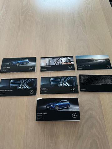 NIEUWE HANDLEIDINGSBOEKJES MERCEDES C KLASSE 300E DUITS W206 beschikbaar voor biedingen