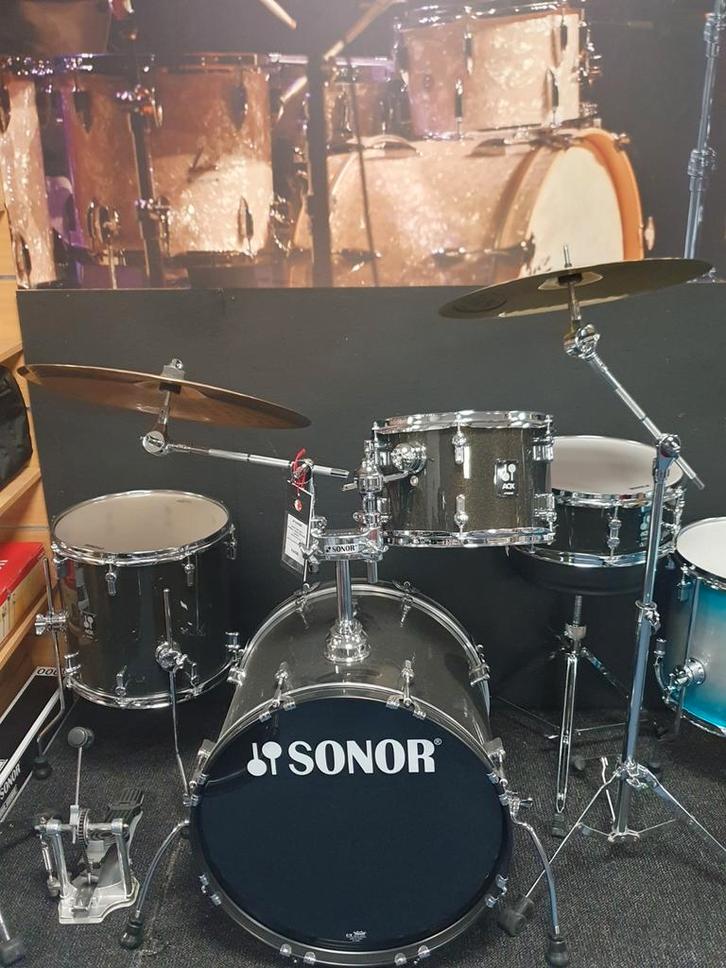 Sonor AQX shellset: 12/14/20+14 snaredrum, Muziek en Instrumenten, Drumstellen en Slagwerk, Nieuw, Sonor, Ophalen of Verzenden