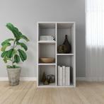 Bibliothèque/buffet 50x25x80 cm en bois traité blanc, Maison & Meubles, Envoi, Neuf, Blanc